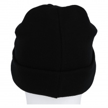 Czapka Champion (Beanie) Legacy Knit z napisem czarna - 1 sztuka