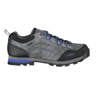 CMP Buty trekkingowe Alcor Low WP (Trekking/Podróż/wodoodporne) szare/niebieskie Męskie