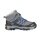 CMP Buty trekkingowe Rigel Mid WP (wodoodporne/wodoodporne) szare/royalnie niebieskie Dzieci