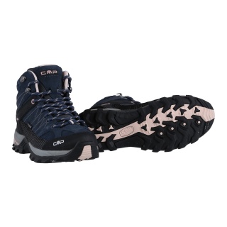 CMP Buty trekkingowe Rigel Mid WP (Trekking, wodoodporne) asfalty/różowy Damskie