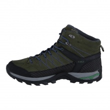 CMP Buty trekkingowe Rigel Mid Trekking WP (Trekking, wodoodporne) zielone męskie