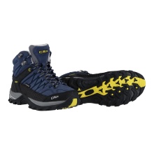 CMP Rigel Mid Trekking WP (Wodoodporny) niebieskie buty trekkingowe męskie