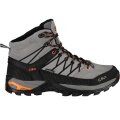 CMP Buty trekkingowe Rigel Mid WP (Trekking, wodoodporne) cementowo-szare męskie