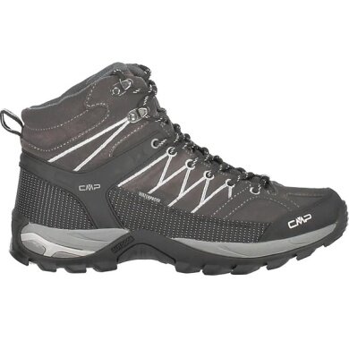 CMP Buty trekkingowe Rigel Mid Trekking WP (Trekking, wodoodporne) szare męskie