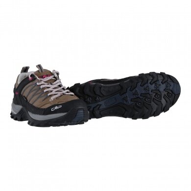 CMP Buty trekkingowe Rigel Low WP (Trekking, wodoodporne) brązowe damskie