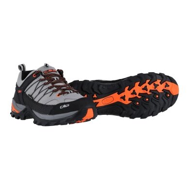 CMP Buty trekkingowe Rigel Low WP (Trekking, wodoodporne) szary cementowy męskie