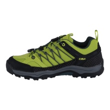 CMP Buty trekkingowe Rigel Low WP (Trekking, wodoodporne) limonkowe dziecięce