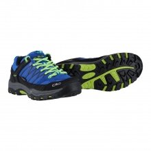 CMP Buty trekkingowe Rigel Low WP (Trekking, wodoodporne) niebieskie dziecięce