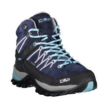 CMP Buty trekkingowe Rigel Mid WP (Trekking, wodoodporne) ciemnoniebiesko/szare damskie