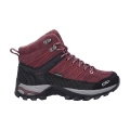 CMP Buty trekkingowe Rigel Mid WP (Trekking, wodoodporne) ciemnoczerwone Damskie