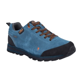 CMP Buty trekkingowe Elettra Low Hiking WP (wodoodporne) niebieskie/płomienne męskie