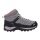 CMP Buty trekkingowe Rigel Mid WP (Trekking, wodoodporne) ciemnoszare/różowe damskie