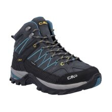 CMP Buty trekkingowe Rigel Mid Trekking WP (Trekking, wodoodporne) antracytowo-szare/niebieskie męskie