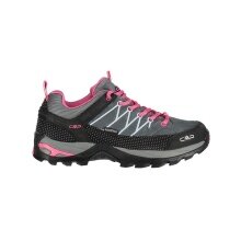 CMP Buty trekkingowe Rigel Low WP (Trekking, wodoodporne) szare/fuksjowe damskie