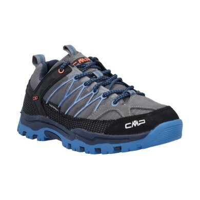 CMP Buty trekkingowe Rigel Low WP (Trekking, wodoodporne) grafit/niebieski Dzieci