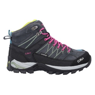 CMP Buty trekkingowe Rigel Mid WP (Trekking, wodoodporne) antracytowo-szare/mineralne Damskie