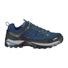 CMP Buty trekkingowe Rigel Low Trekking WP (Trekking, wodoodporne) atramentowo-niebieskie/żółte męskie