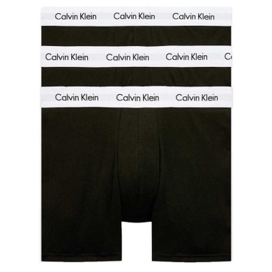 Calvin Klein Bielizna Bokserki Bawełniane Stretch (Bawełna) czarny/biały Mężczyźni - 3 sztuki