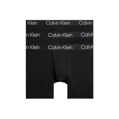 Calvin Klein Bielizna Bokserki Brief Modern Structure (Bawełna) czarny Mężczyźni - 3 sztuki