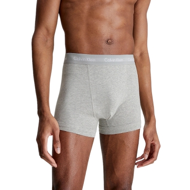 Calvin Klein Bielizna Bokserki Trunk Bawełna Stretch (Bawełna) szary Mężczyźni - 3 sztuki