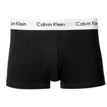 Calvin Klein Bielizna Bokserki Niskie (Bawełna) wielokolorowe czarny/biały/szary Mężczyźni - 3 sztuki