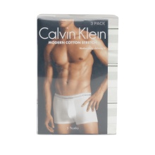 Calvin Klein Bielizna Bokserki Trunk Modern Cotton (Bawełna) czarny Mężczyźni - 3 sztuki