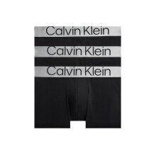 Calvin Klein Bielizna Bokserki Trunk Steel Cotton (Bawełna) czarny Mężczyźni - 3 sztuki