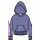 Champion Bluza z kapturem (Bawełniany Hoodie) mały nadruk fioletowy Dziewczęta