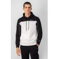 Champion Bluza z kapturem (Hoodie) z polaru bawełnianego w kolorze czarno-białym dla mężczyzn