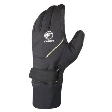 Chiba Rękawice rowerowe Winter Rain Pro czarne/neonowo-żółte - 1 para