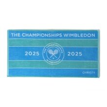 Christy Ręcznik prysznicowy Wimbledon The Championship 2025 aquagrün/niebieski 133x70cm