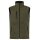 Clique Softshellowa kamizelka Padded Vest (czysta, pikowana kamizelka softshellowa) khaki/zielona męska