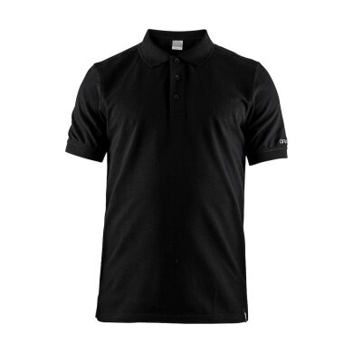 Craft Sport-Polo Casual Pique czarny męski