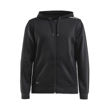 Craft Bluza z kapturem Hoodie Community FZ (Zamek błyskawiczny z przodu, sportowy krój) czarny Mężczyźni