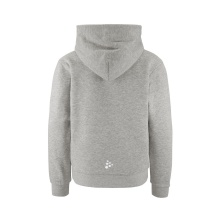 Craft Bluza z kapturem Community 2.0 Logo Hoodie (dopasowanie sportowe) szara dziecięca