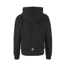 Craft Bluza z kapturem Community 2.0 Logo Hoodie (dopasowanie sportowe) czarna dziecięca