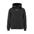 Craft Bluza z kapturem Community 2.0 Logo Hoodie (dopasowanie sportowe) czarna Damska