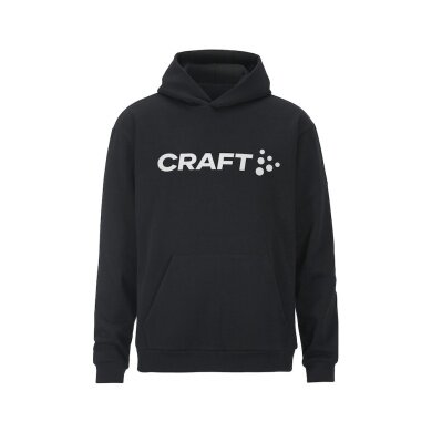 Craft Bluza z kapturem Community 2.0 (wysoki komfort noszenia) czarna męska