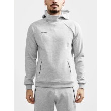 Craft Bluza z kapturem Hoodie Core Soul (komfortowy krój) jasnoszary Mężczyźni