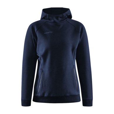 Craft Bluza z kapturem Hoodie Core Soul (komfortowy krój) ciemnoniebieski Damski