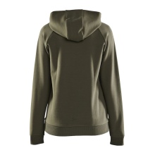 Craft Bluza z kapturem Hoodie Core Soul (komfortowy krój) khaki zielony Damska