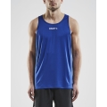 Craft Sport-Tank Rush Singlet (100% Poliester) bez rękawów kobaltowy męski