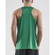 Craft Sport-Tank Rush Singlet (100% Poliester) bez rękawów zielony męski