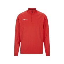 Craft Sportowa koszulka z długim rękawem Evolve 2.0 Halfzip (100% rec. poliester) czerwony mężczyźni