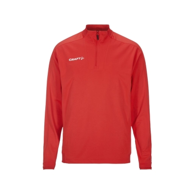 Craft Sportowa koszulka z długim rękawem Evolve 2.0 Halfzip (100% rec. poliester) czerwony mężczyźni