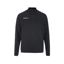 Craft Sportowa koszulka z długim rękawem Evolve 2.0 Halfzip (100% rec. poliester) czarna męska