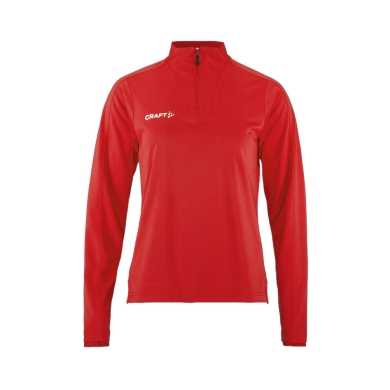 Craft Sportowa koszulka z długim rękawem Evolve 2.0 Halfzip (100% rec. poliester) czerwony damski