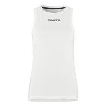 Craft Sport-Tank Rush 2.0 Singlet bez rękawów (100% rec. poliester) biały damski