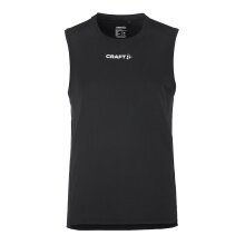 Craft Sport-Tank Rush 2.0 Singlet bez rękawów (100% rec. poliester) czarny mężczyźni