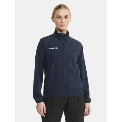 Craft Sportowa kurtka treningowa Rush 2.0 Full Zip (wysoka elastyczność) granatowa damska